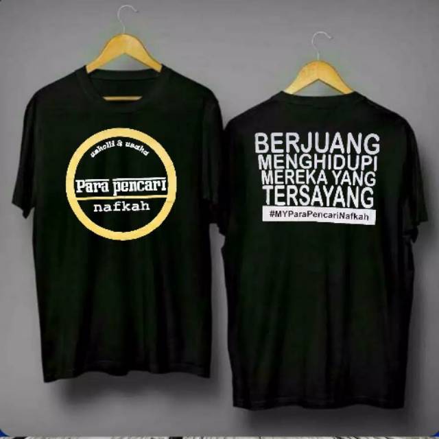 Fourfashion - Kaos Pria / Kaos Distro Para Pencari Nafkah FN039