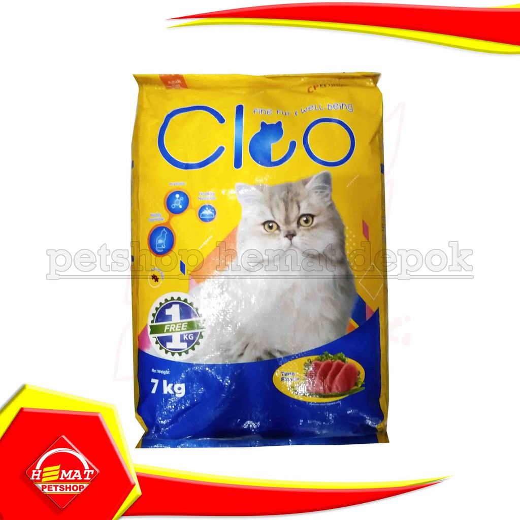 Makanan kering Kucing dewasa CLEO TUNA 7 kg cat food adult