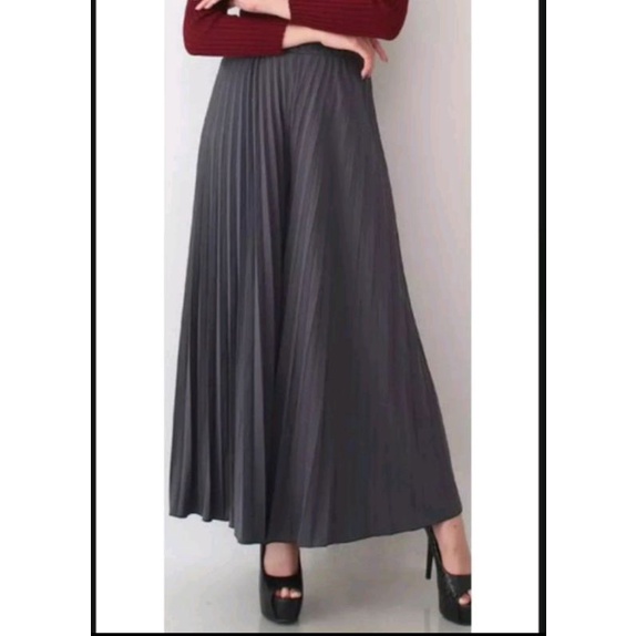 Rok Plisket Premium Tebal