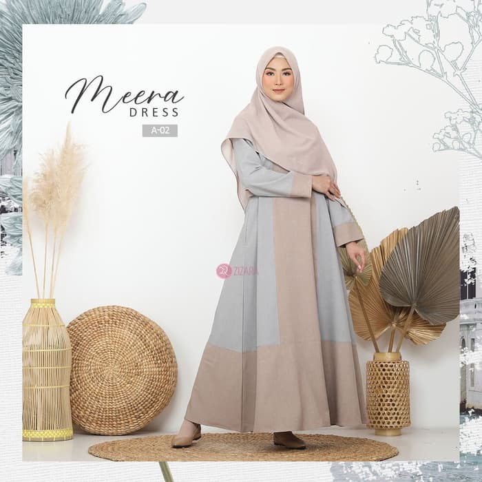 MEERA DRESS || Gamis Syari Original by Zizara