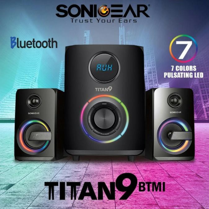 Super Sale Speaker Sonicgear Titan 9 BTMI Ready Stock