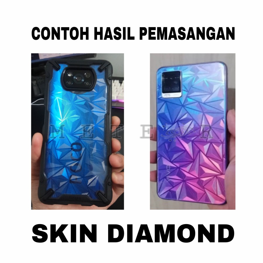 INFINIX NOTE 10 NOTE 10 PRO ANTI GORES SKIN DIAMOND, GARSKIN DIAMOND PELINDUNG BELAKANG ANTI JAMUR