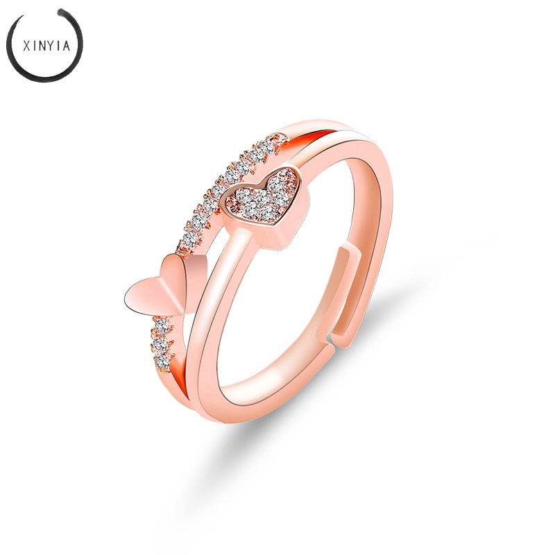 Versi Korea Dari Cincin Jantung Cincin Gelang Baru Cincin Disesuaikan Hidup