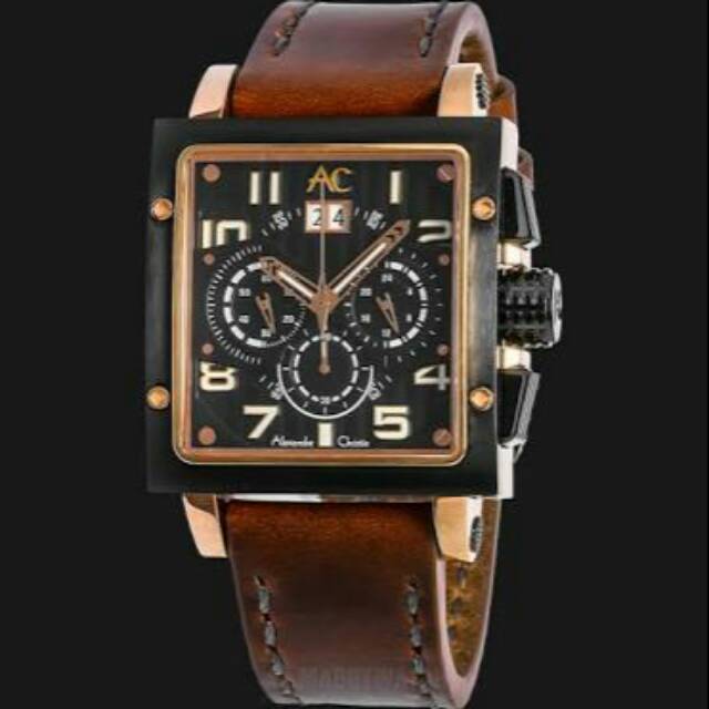 JAM TANGAN CASUAL PRIA ALEXANDRE CHRISTIE AC COLLECTION AC6195MC
