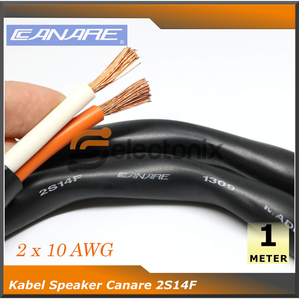 Kabel Speaker Canare 2S14 / 2S14F [1m]