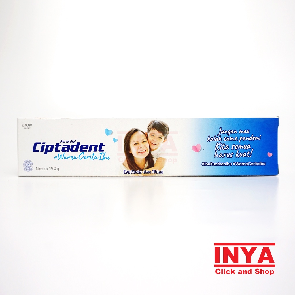 CIPTADENT FRESH MINT TOOTHPASTE 190gr - Pasta Gigi - Odol