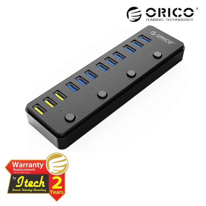 ORICO P12-U3 12 Port USB3.0 HUB with BC1.2 Technology