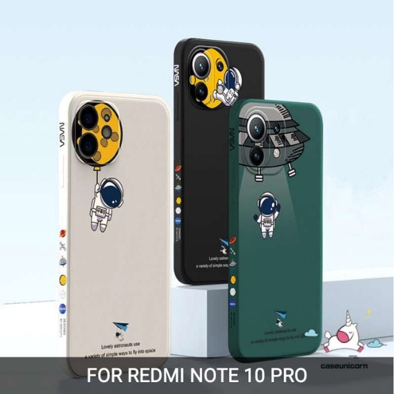 Case REDMI NOTE 10 PRO / 10PRO SOFTCASE MOTIF NASA SILIKON CASING BAHAN LENTUR