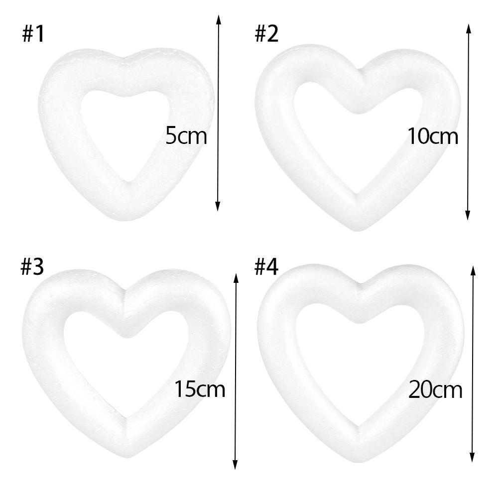 Preva Cetakan Busa Hati Cetakan Busa Anak Nikmat Dekorasi Pesta Hollow Modelling Polystyrene Styrofoam