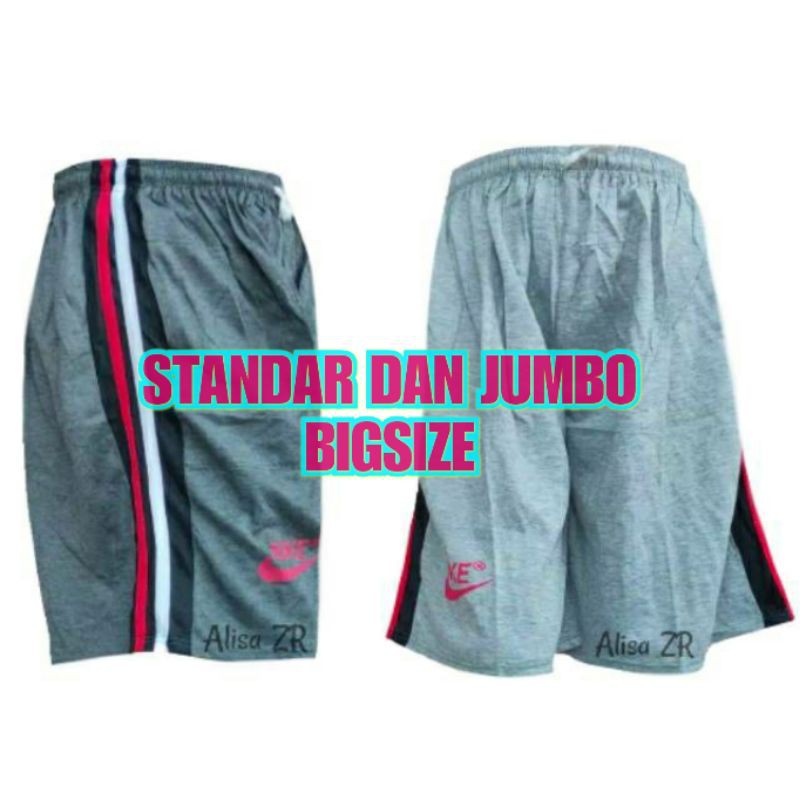 Bigsize/Jumbo dan standar Celana Kolor misty abu dewasa - jumbo celana tidur