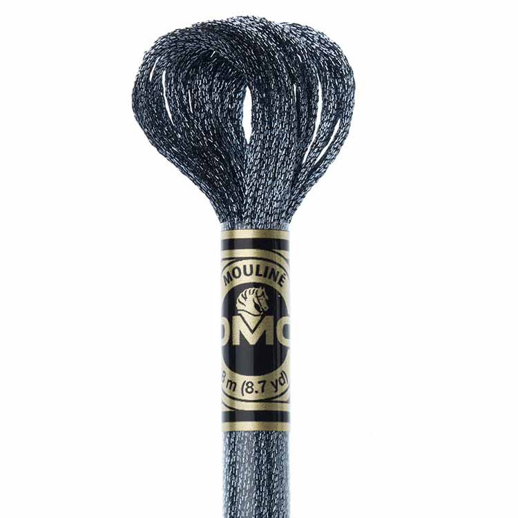 Benang Sulam DMC Light Effects Art 317 - E317 - Titanium Precious Metal Metallic