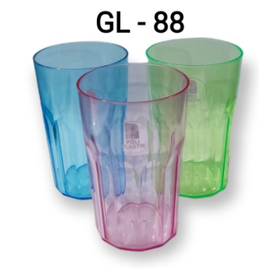 Gelas Es Teh Warna GL-88 Murah