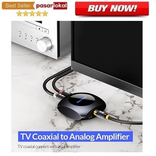 Konverter Audio Optical Toslink Coaxial Spdif To Rca Coaxial Cable