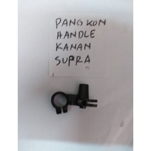 PANGKON HANDLE TEMPAT DUDUKAN SPION KANAN HONDA SUPRA TROMOL BAGUS BERKUALITASSANGAT COCOK UNTUK SEP
