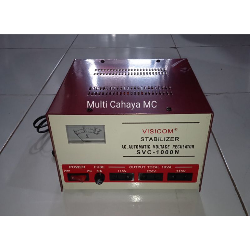 Jual Stabilizer 1000 Watt / Stabilizer Listrik 1000W / Stavolt 1000W