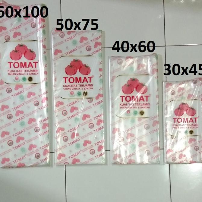 

Promo Awal tahun Plastik PE Tomat - plastik es - 60x100 - 50x75 - 40x60 Promo Awal tahun