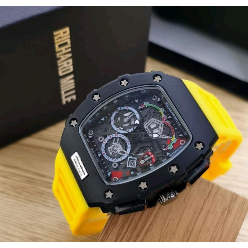 BEST SELLER JAM TANGAN RM RICHARDMILLE JAM TANGAN TERLARIS RUBBER