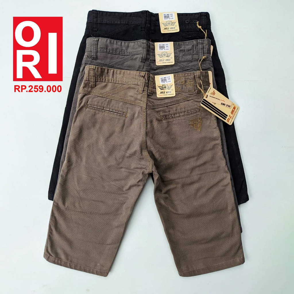 new // celana pendek cardinal original DLC 063 TERBARU // CHINO PENDEK cardinal pria original d loco // celana kanvas sulfur DLC ORIGINAL BAHAN cardinall terbaru 2021