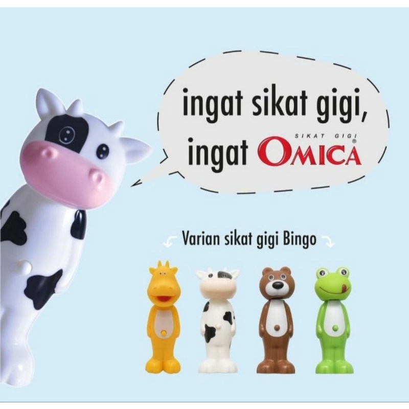 Sikat Gigi Anak Omica Bingo Karakter