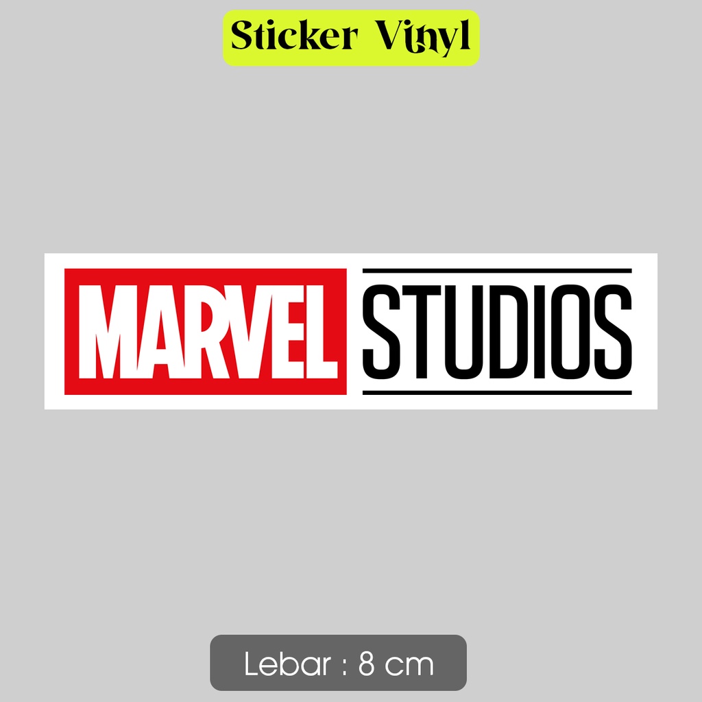 

Stiker Marvel Studios Sticker Vinyl Satuan Bahan Anti Air