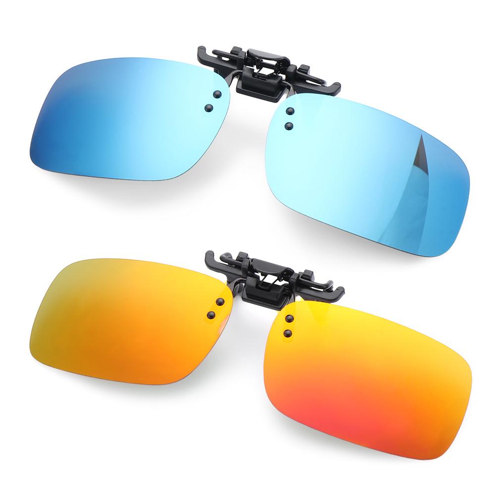 Suyo Clip-on Sunglasses Fashion Untuk Kacamata Resep UV400 Night Vision Glasses