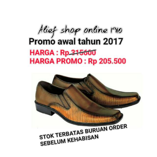 Sepatu pantofel pria formal terbaik kualitasny dari blackkelly shoes