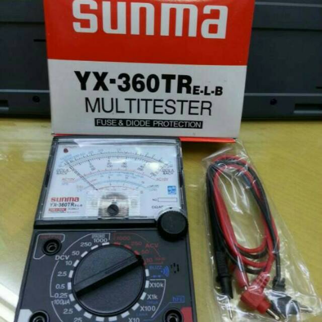 Multitester Buzzer YX360TR multitester manual avometer buser manual  alat service