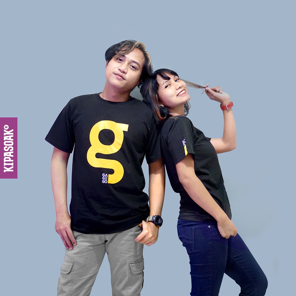 Gagego #28 - Short Sleeve • Kaos Kipasoak Couple