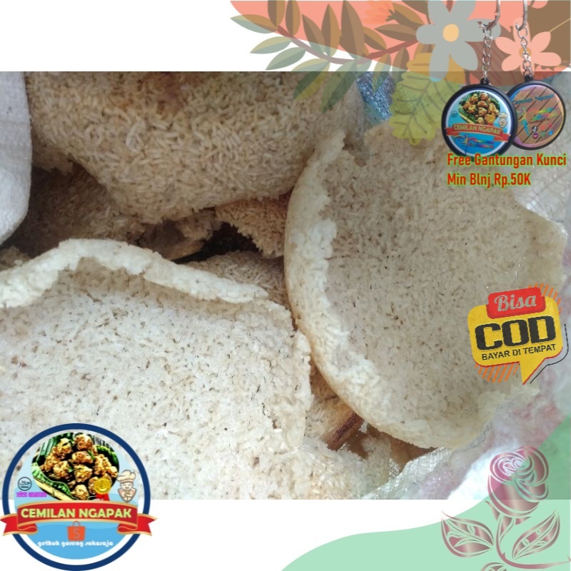 

lntip/Keron Mentah - Kerak Mentah Siap Goreng