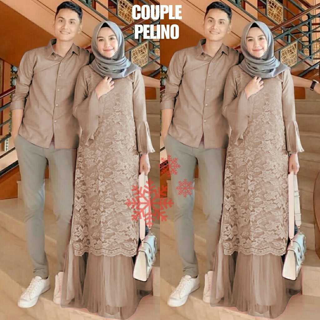 HCL Couple Delano &amp; Soso  - Baju Couple Muslim Terbaru - Busana Muslim Pasangan Trendy