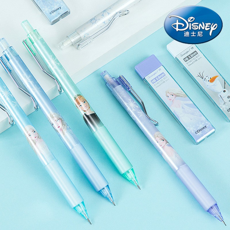 

Pensil Mekanik Cetek / Mechanical Pencil Karakter Polos dan Frozen doi