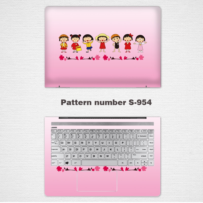 Stiker Skin Vinyl 2 Sisi Pelindung Laptop / Notebook 11 / 12 / 13 / 14 &quot;Untuk Macbook Pro 13.3 / 12&quot; / 2021 Hp Star 14s