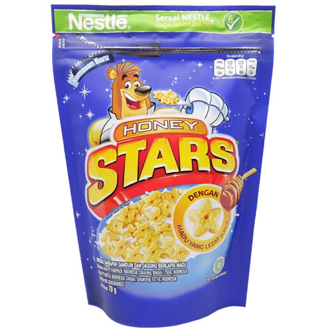 

NESTLE CEREAL BREAKFAST HONEY STARS 70G