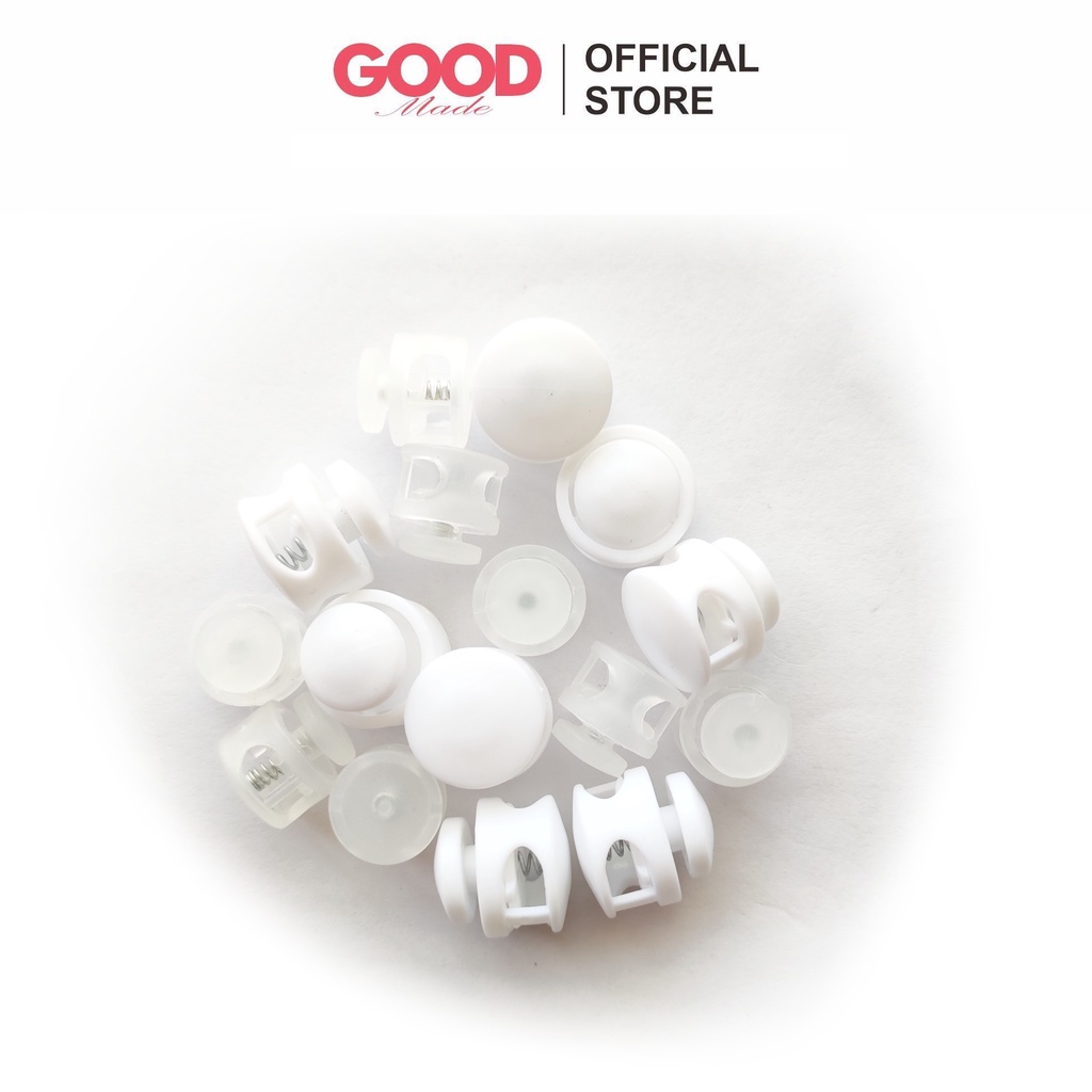 GOOD MADE - Stopper Bulat | Putih Bening | COD