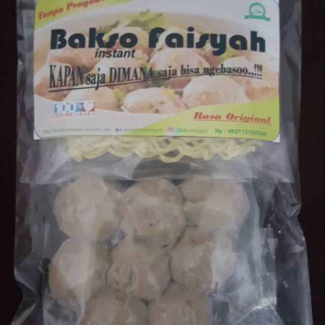

Bakso instant Original sachet