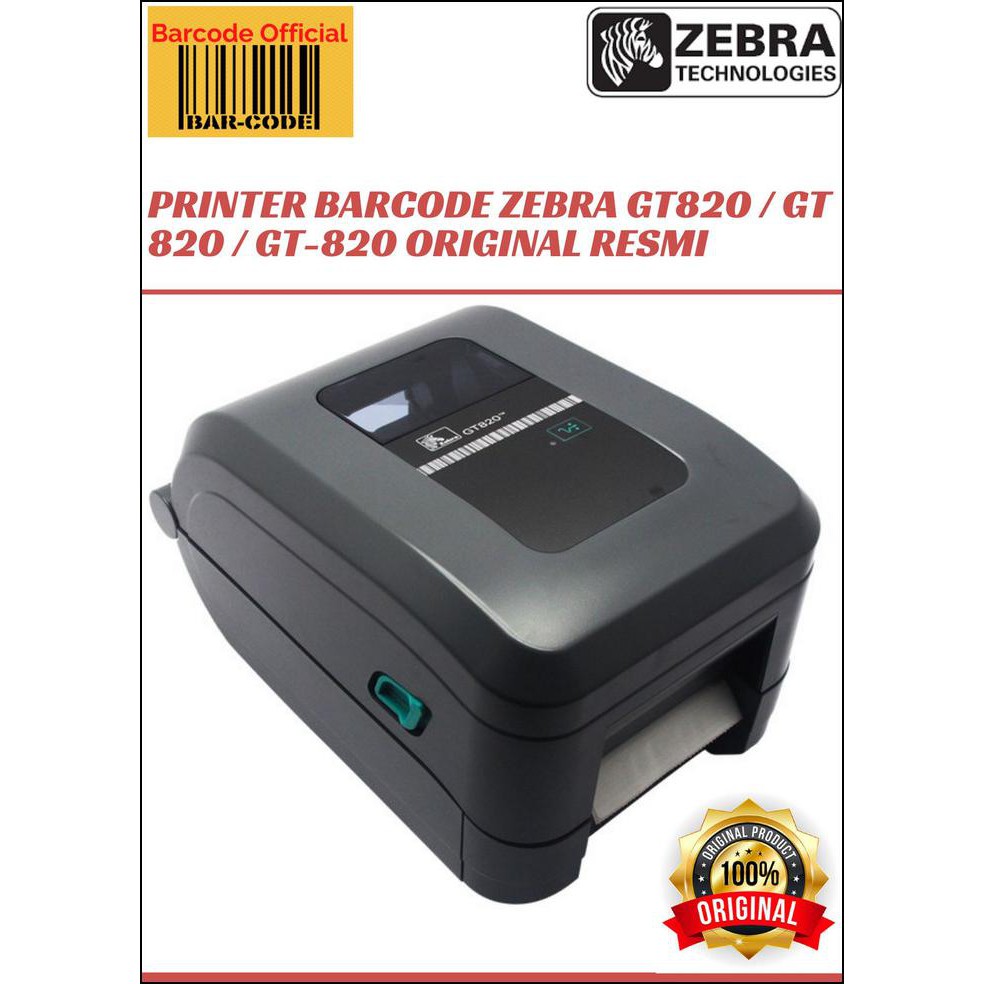 Jual BARCODE PRINTER ZEBRA GT-820 / GT 820 - PRINTER BARCODE ZEBRA
