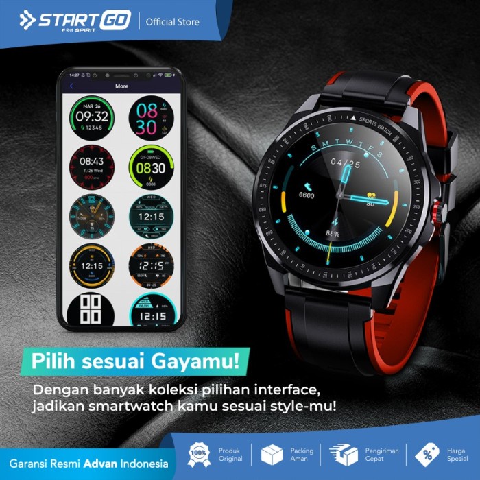 ADVAN STARTGO R1 Pro SmartWatch Original Garansi Resmi