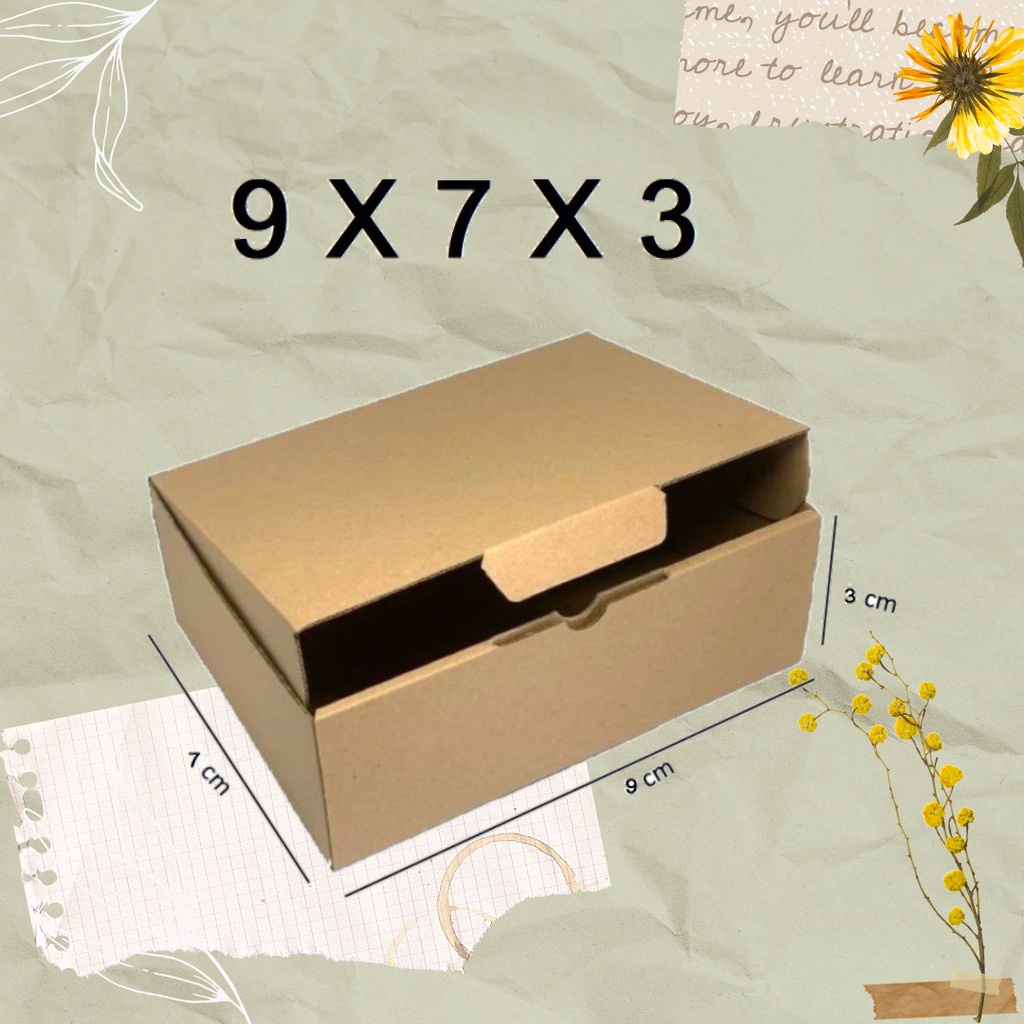 

9x7x3 (MIN ORDER 3pcs) BOX DIE CUT PACKAGING SOUVENIR