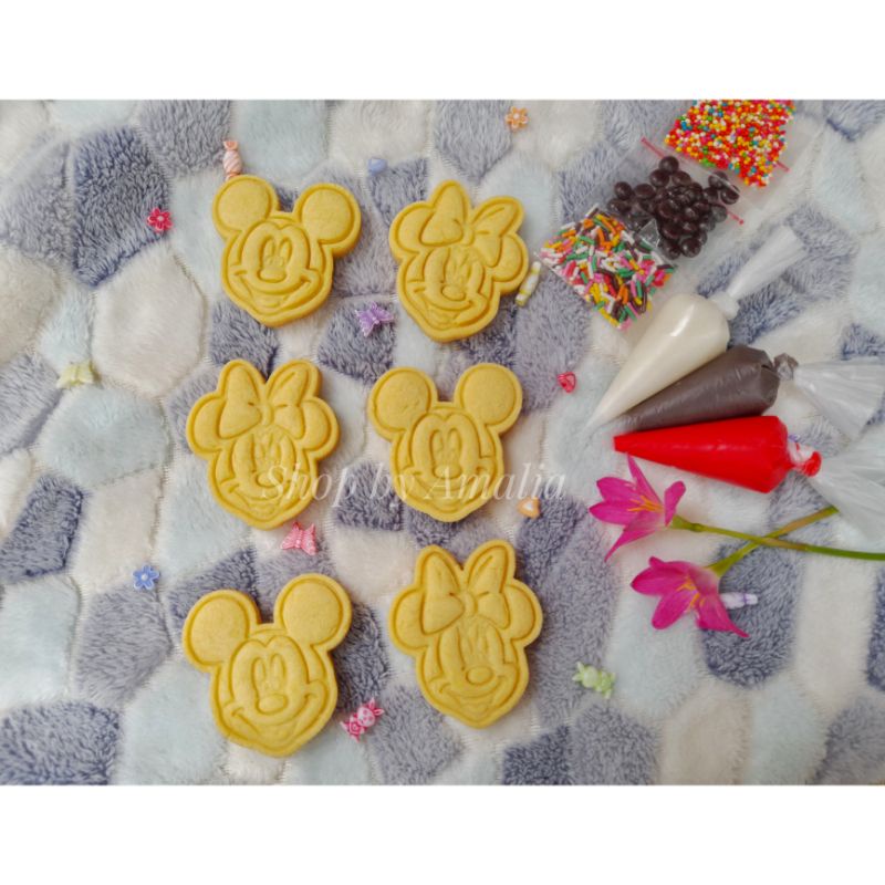 

DIY Cookies Kit Mickey and Minnie Mouse