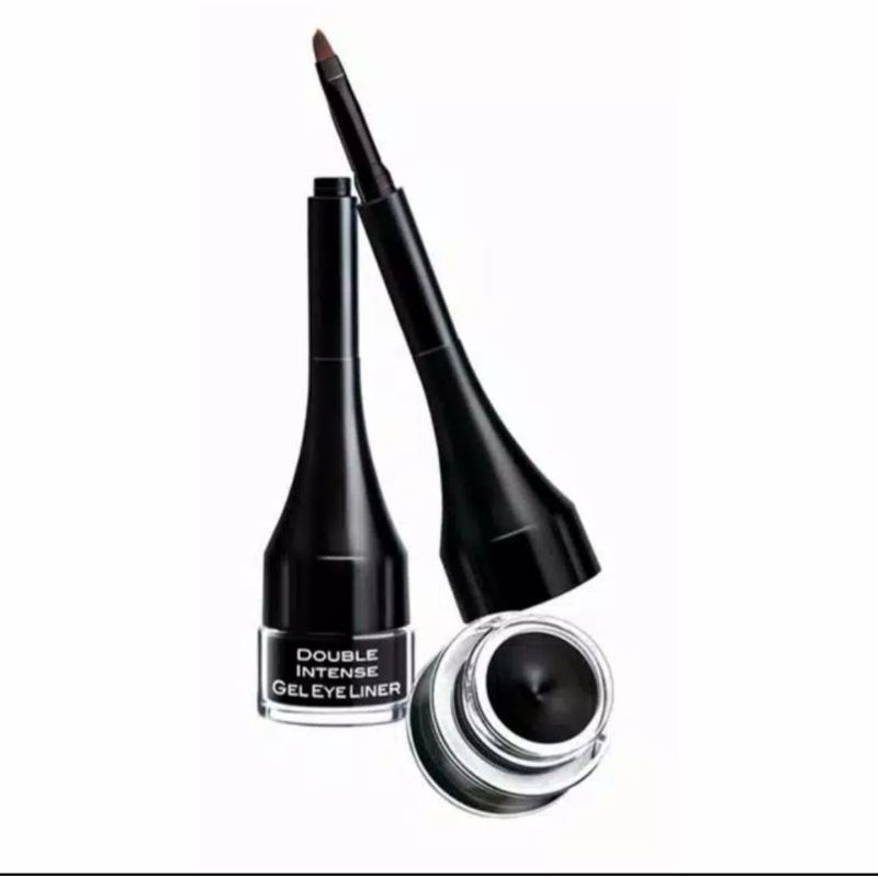 SILKYGIRL Double Intense Gel Eyeliner 2.3 gr Black Hitam