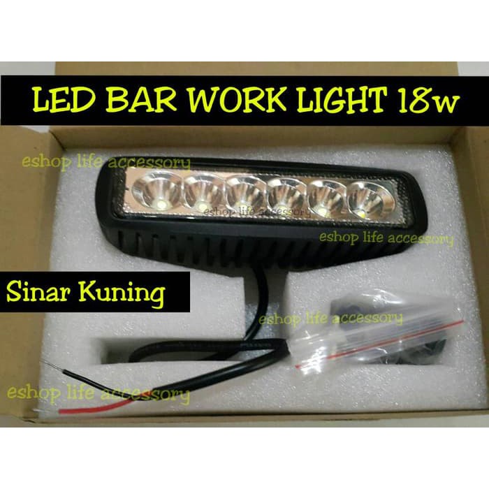 Lampu Tembak Sorot LED Mobil Motor Headlamp Anti Air Sporty Aksesoris