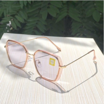 Kacamata Photocromic Blueray Antiradiasi Vintage Optik 0038 Wanita Style Fashion Minus Resep