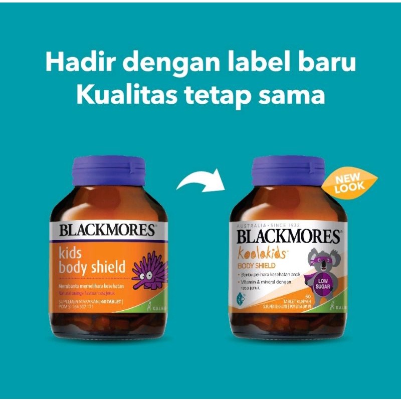 BLACKMORES Kids Body Shield (60) /Daya tahan tubuh