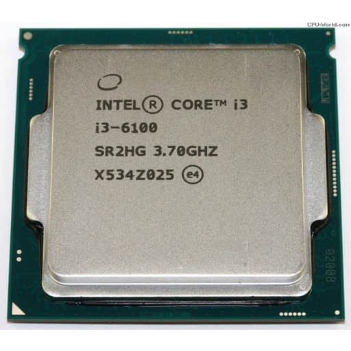 Processor i3 6100 3.7 GHz + fan socket 1151