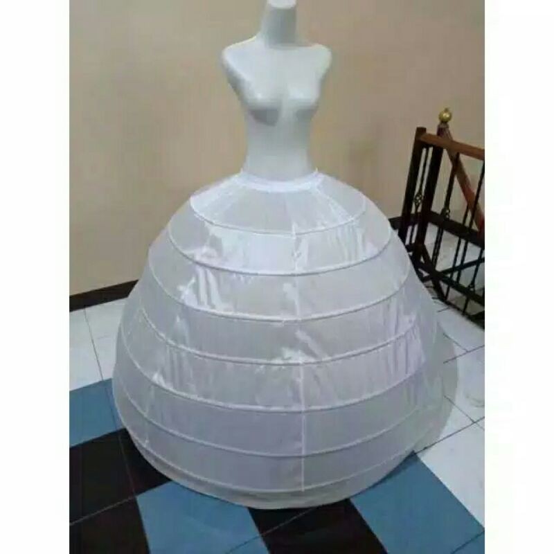 Petticoat Ring 8/Ring 6 /Rok Pengembang Gown pengantin wedding petticoat