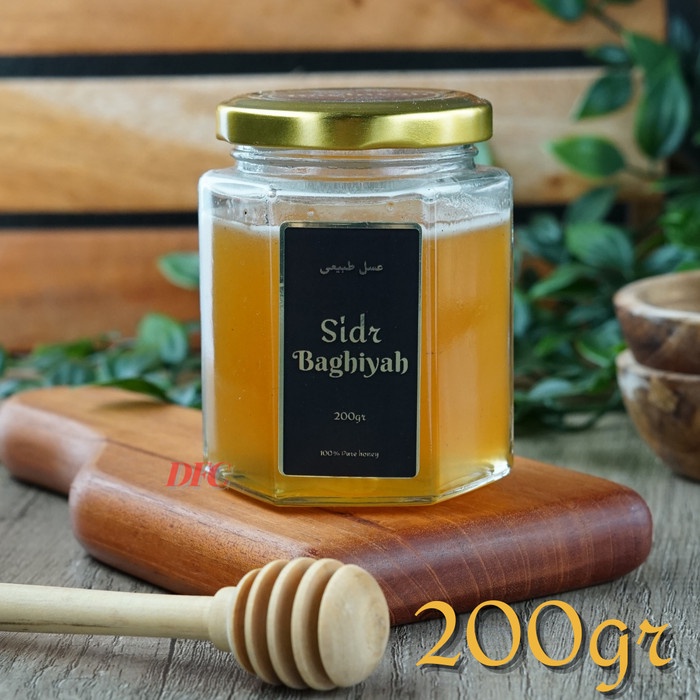 

Madu Sidr Baghiyah Import Yaman Asli Ukuran 200 gram