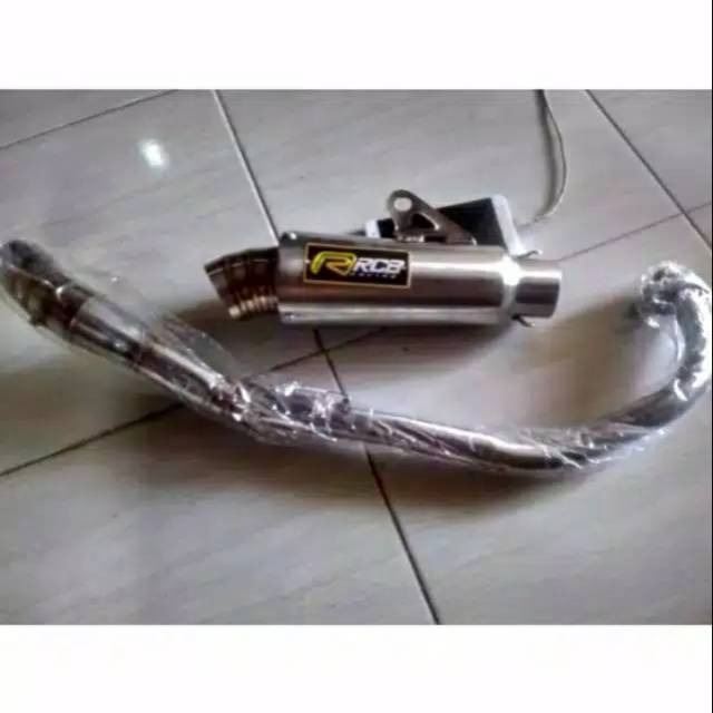 Knalpot racing rcb all Jupiter MX 135/MX old/ MX new