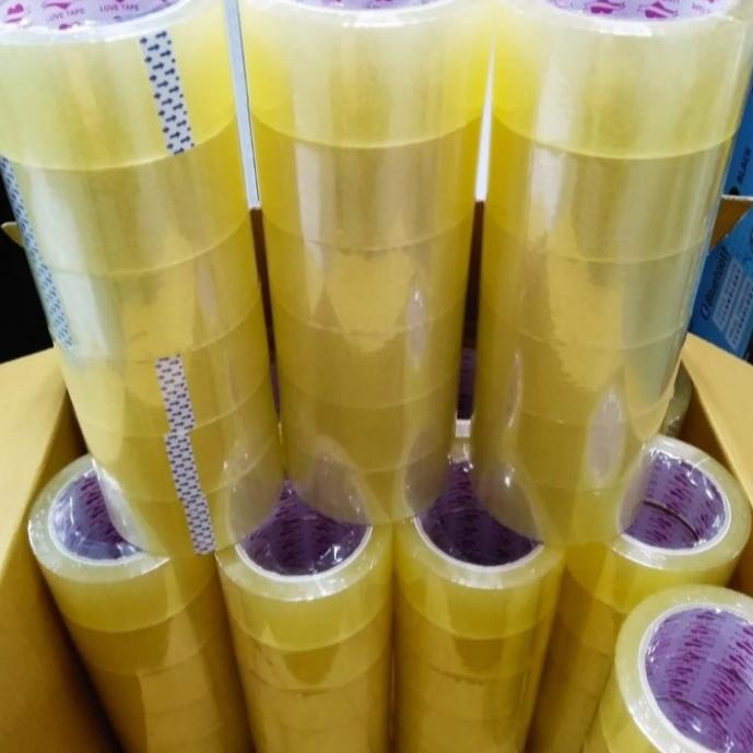 

BANTING HARGA lakban bening/coklat kualitas premium 48mm/100yard /1slop 6roll