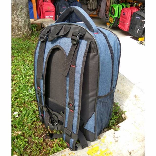 Tas Ransel Pria Laptop hitam 5533 Tas Ransel Wanita Backpack Cewek Ransel Pria Ransel Kasual Perjalanan Sekolah Laptop Pria Multifungsi Tahan Air Tas Oxford Ransel Olahraga Luar Ruangan Hitam