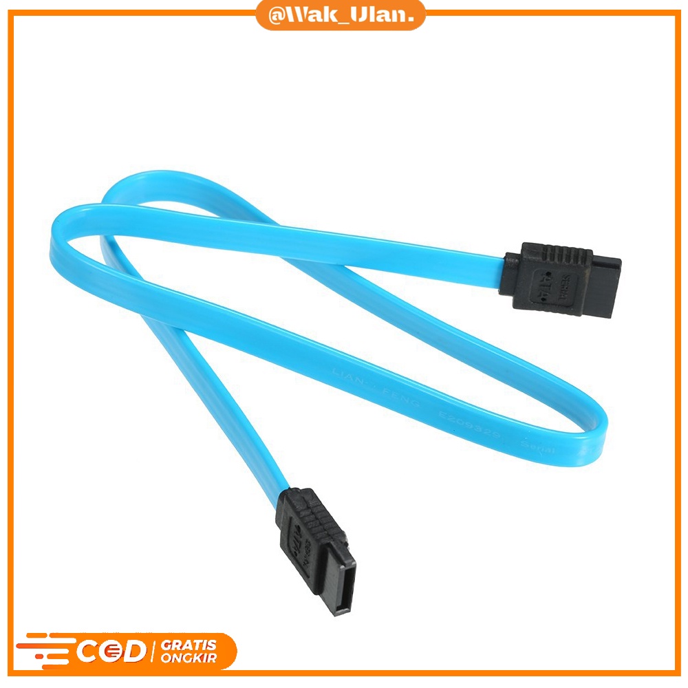 Wired Kabel Data Sata 3.0 HDD Hardisk Hard drive Warna biru Murah Pc Komputer Computer Good Quality